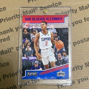 2018 Panini Playoff Shai Gilgeous Alexander Rookie!! /99!!!